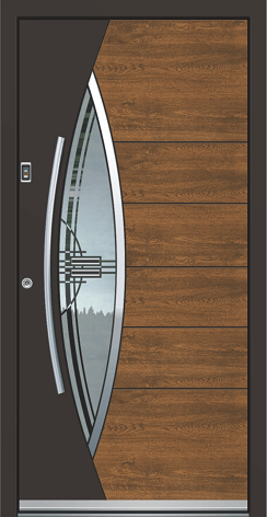 Aluminum Doors with freash color
